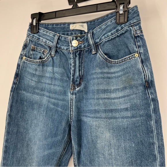 FRAME high waist Straight leg Jeans - Picture 2 of 13